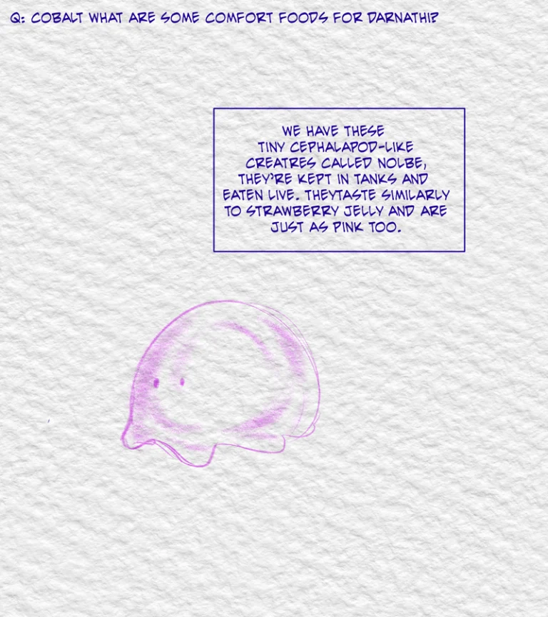 Ask the Cast #39 (2024) — Art by Foxena