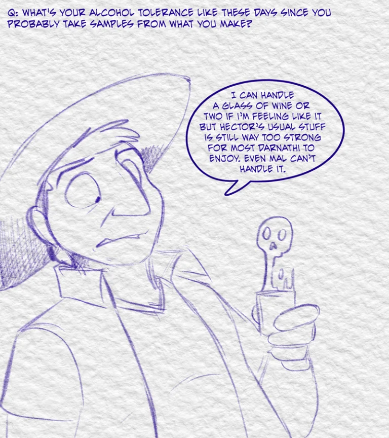 Ask the Cast #5 (2024) — Art by Foxena