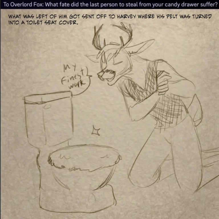Ask the Cast #13 (2025) — Art by Foxena