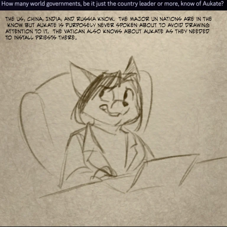Ask the Cast #3 (2025) — Art by Foxena