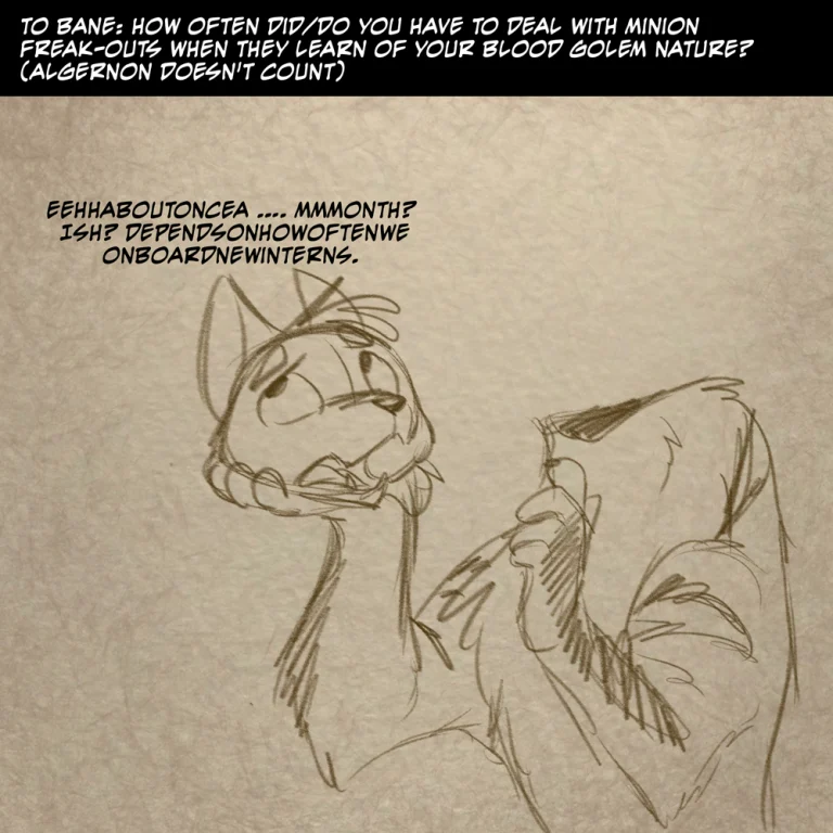 Ask the Cast #25 (2026) — Art by Foxena