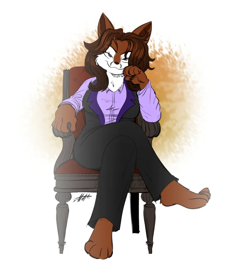 Overlord Fox — Art by ScottyArtz
