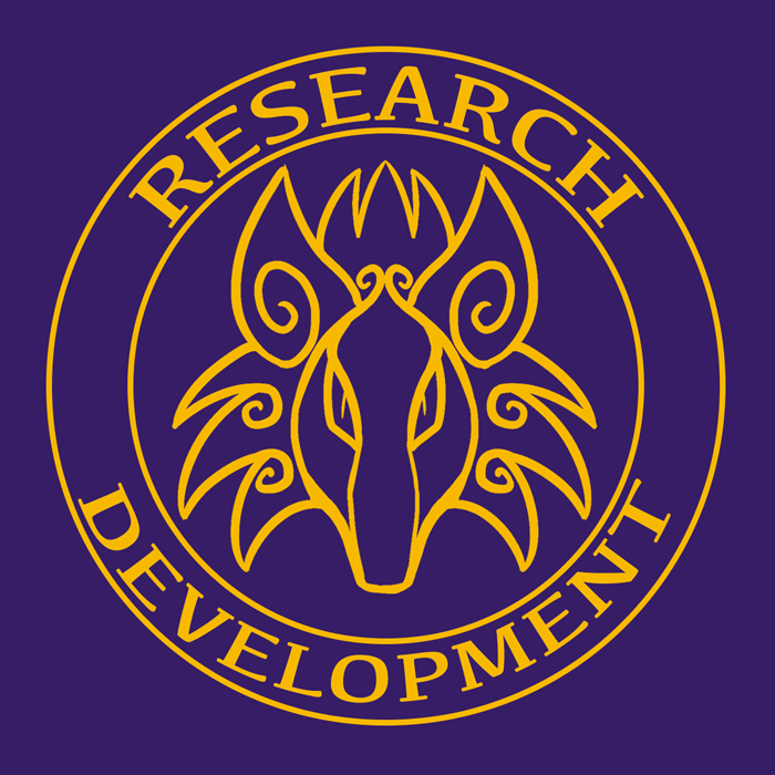 Badge for Bane's special R&D division. — Art by Foxena