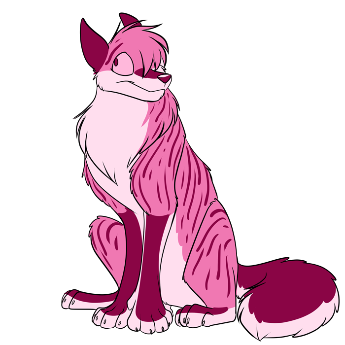 Cascade, a dire yet to appear in the comic. — Art by Foxena