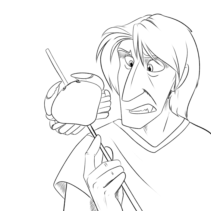 Inktober 2022 - More existencial delicacies. — Art by Foxena