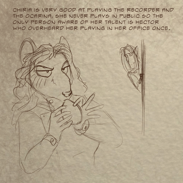Trivia #24 (2019) — Art by Foxena