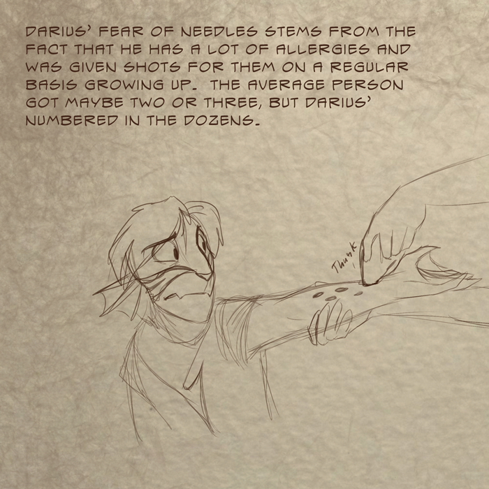 Trivia #38 (2019) — Art by Foxena