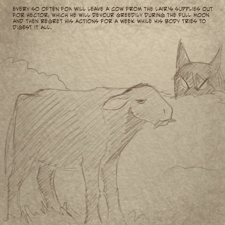 Trivia #40 (2021) — Art by Foxena