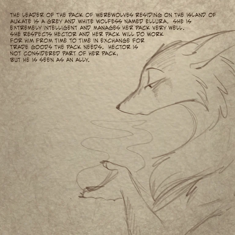 Trivia #49 (2021) — Art by Foxena