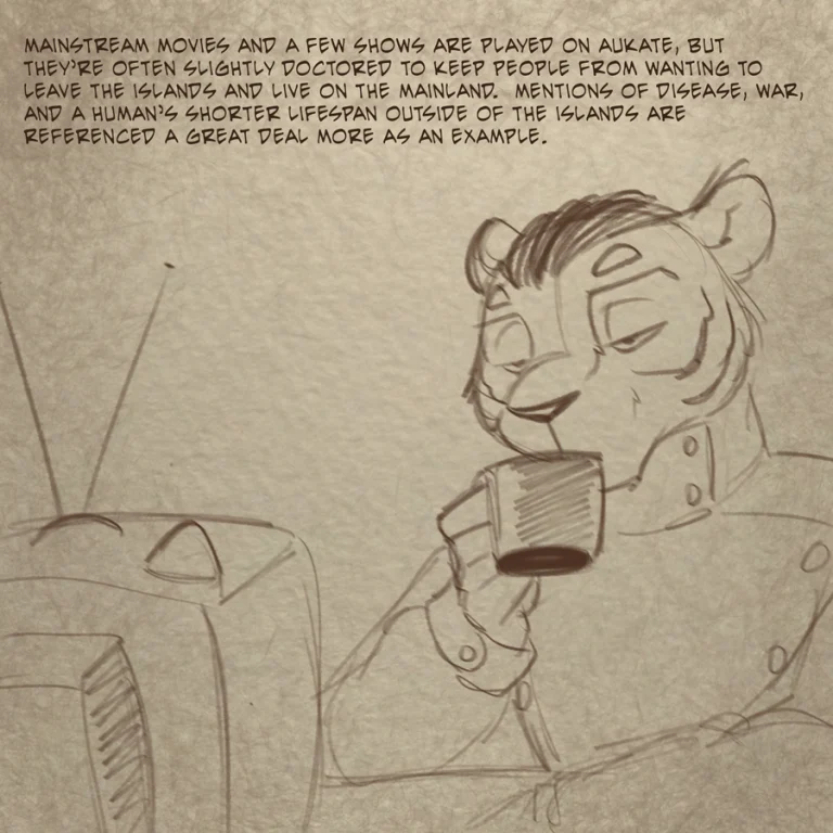 Trivia #57 (2021) — Art by Foxena